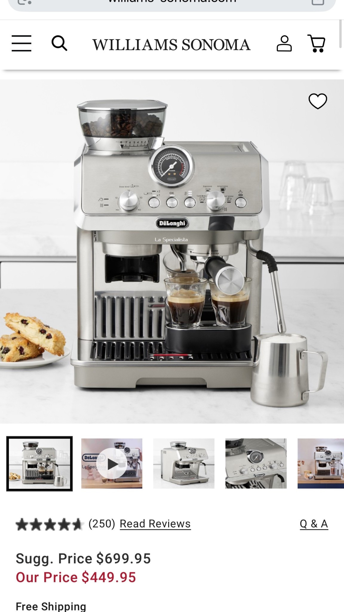 Now is the time to get your dream coffee machine ! Under $500! 

#LTKCyberWeek #LTKdayinmylife #LTKSaleAlert