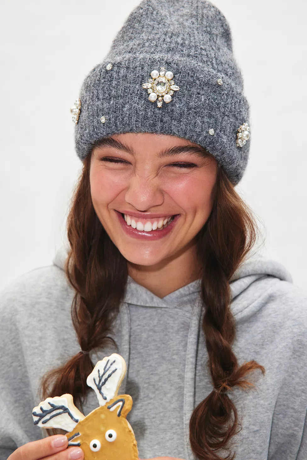 Deco Cuff Beanie | Urban Outfitters (US and RoW)