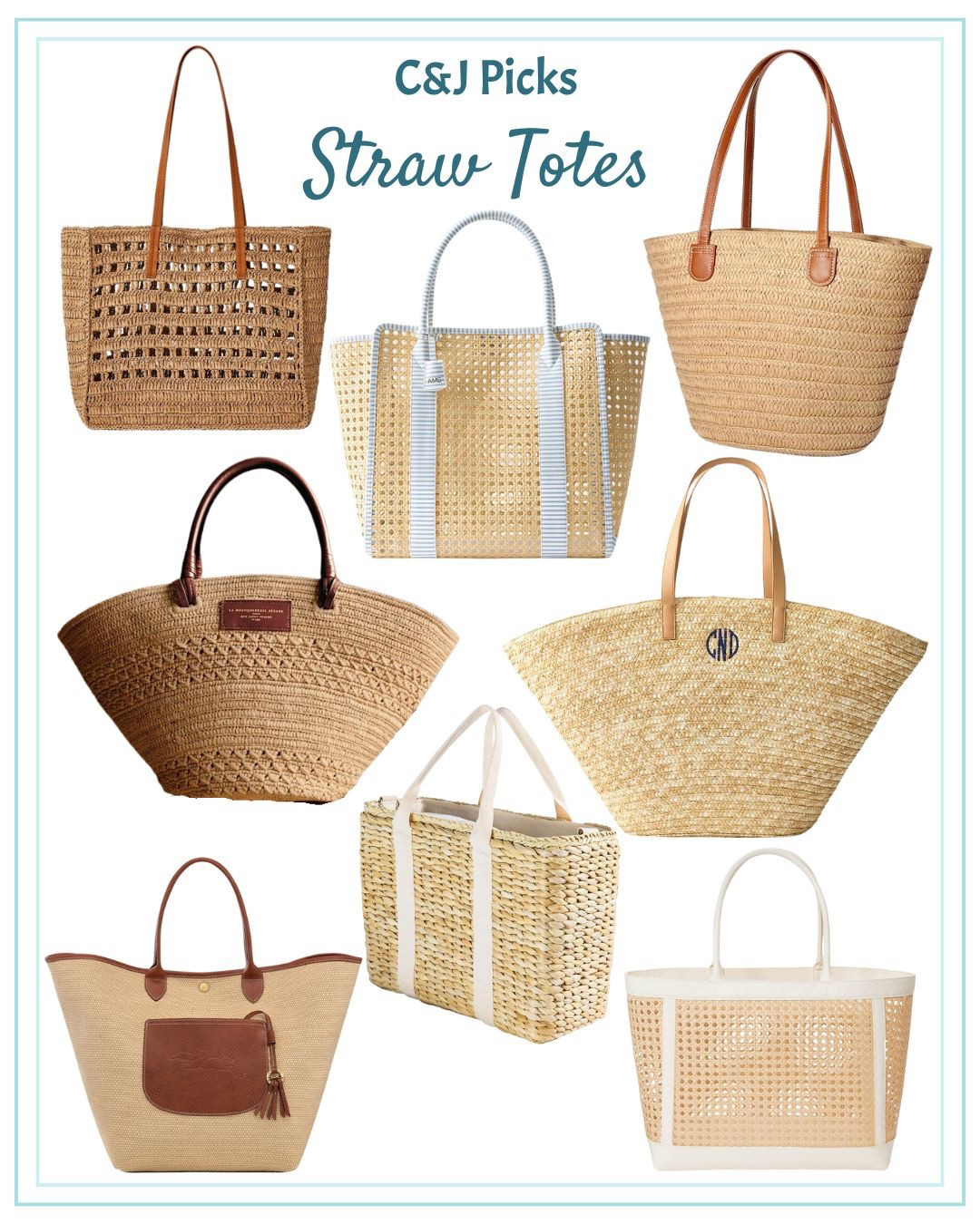 I can’t live my best Nancy Meyers inspired life without a good straw tote! These are on my wishlist right now and I’m trying to decide which to buy for my spring and summer travel and shopping trips! #springfashion #strawtotes #strawbags #totebag #beachtrip

#LTKItBag