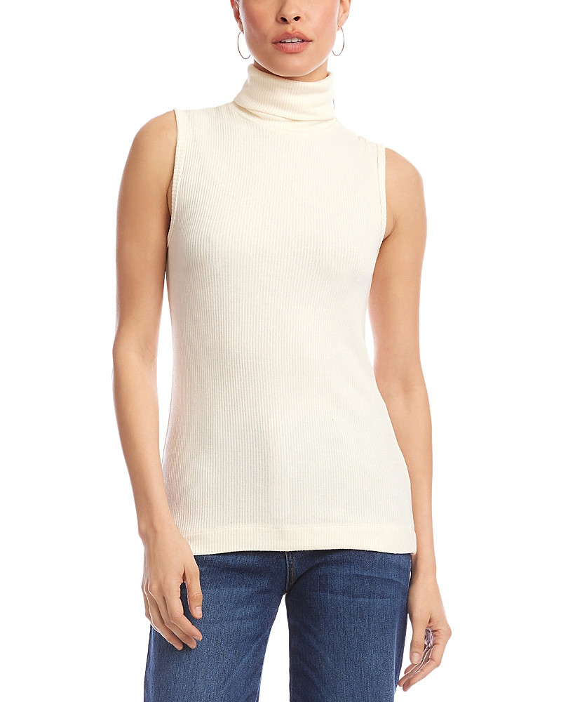 Karen Kane Ribbed Turtleneck Tank | Bloomingdale's (US)