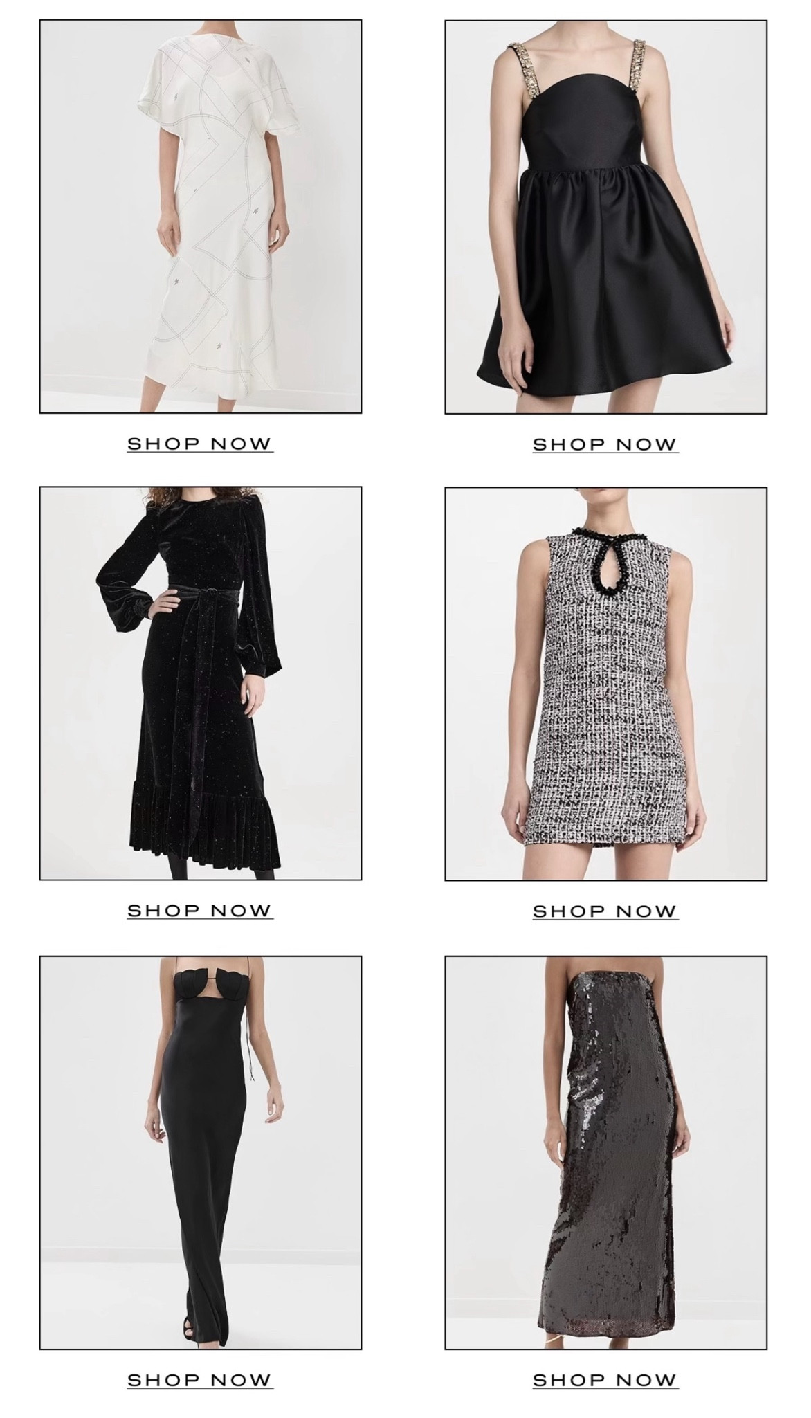 25% off Shopbop! Classic dresses to add to your wardrobe. 