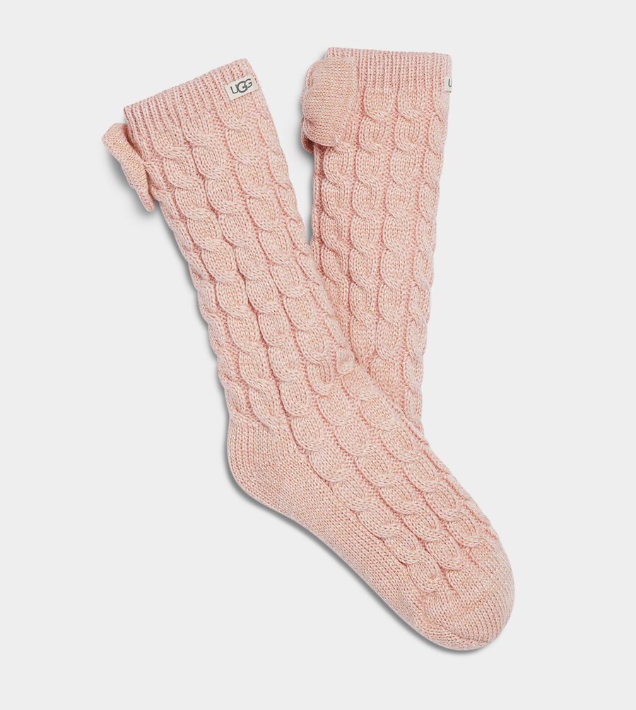 Laila Bow Fleece Lined Sock | UGG (US)