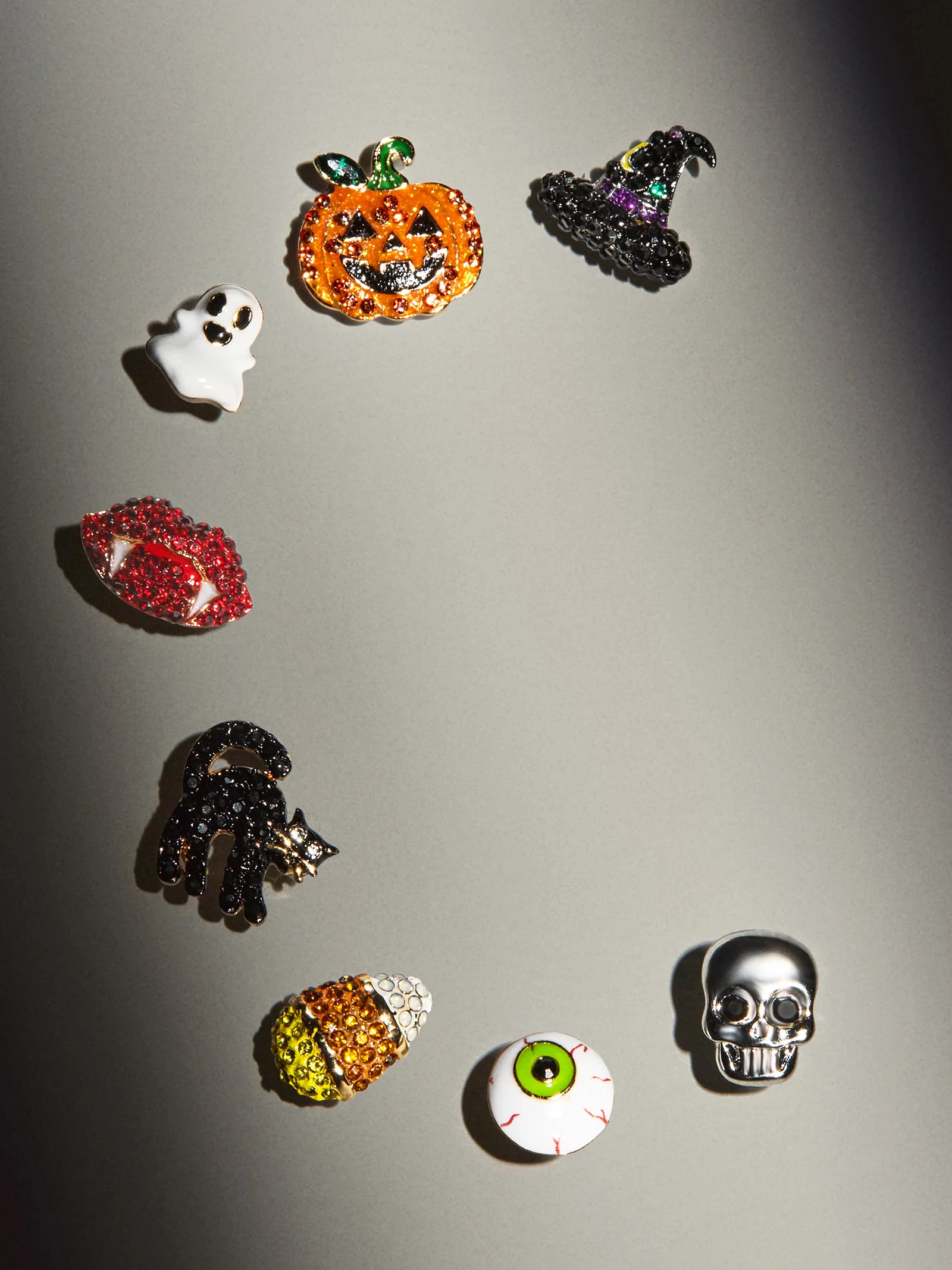 Halloween Delicate Stud Earrings - Black Cat | BaubleBar (US)