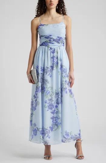 Floral Organza Party Dress | Nordstrom