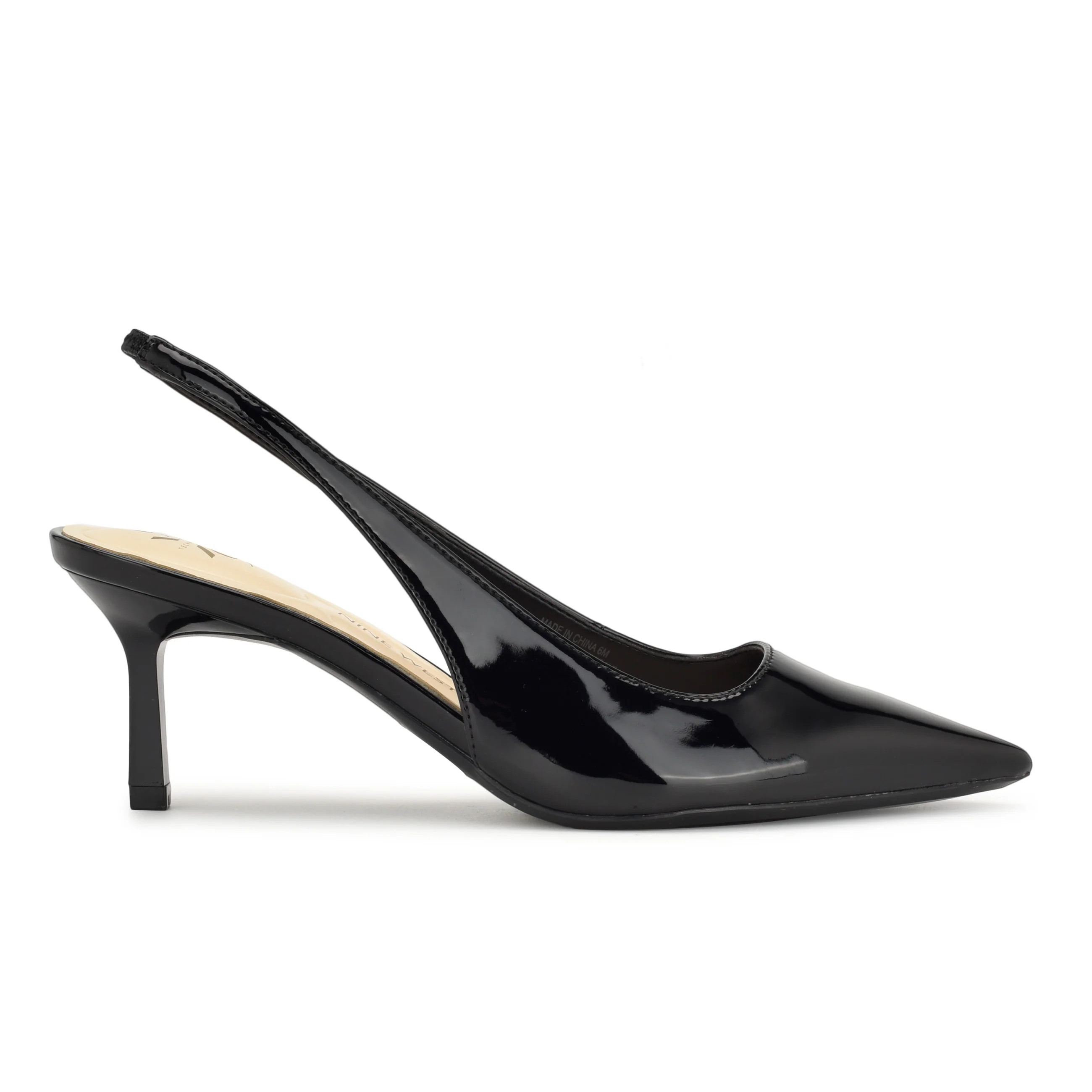 Nine West Women's Kately 9x9 Slingback Pumps Black (Size 12) , Medium Width Black | Nine West (US)