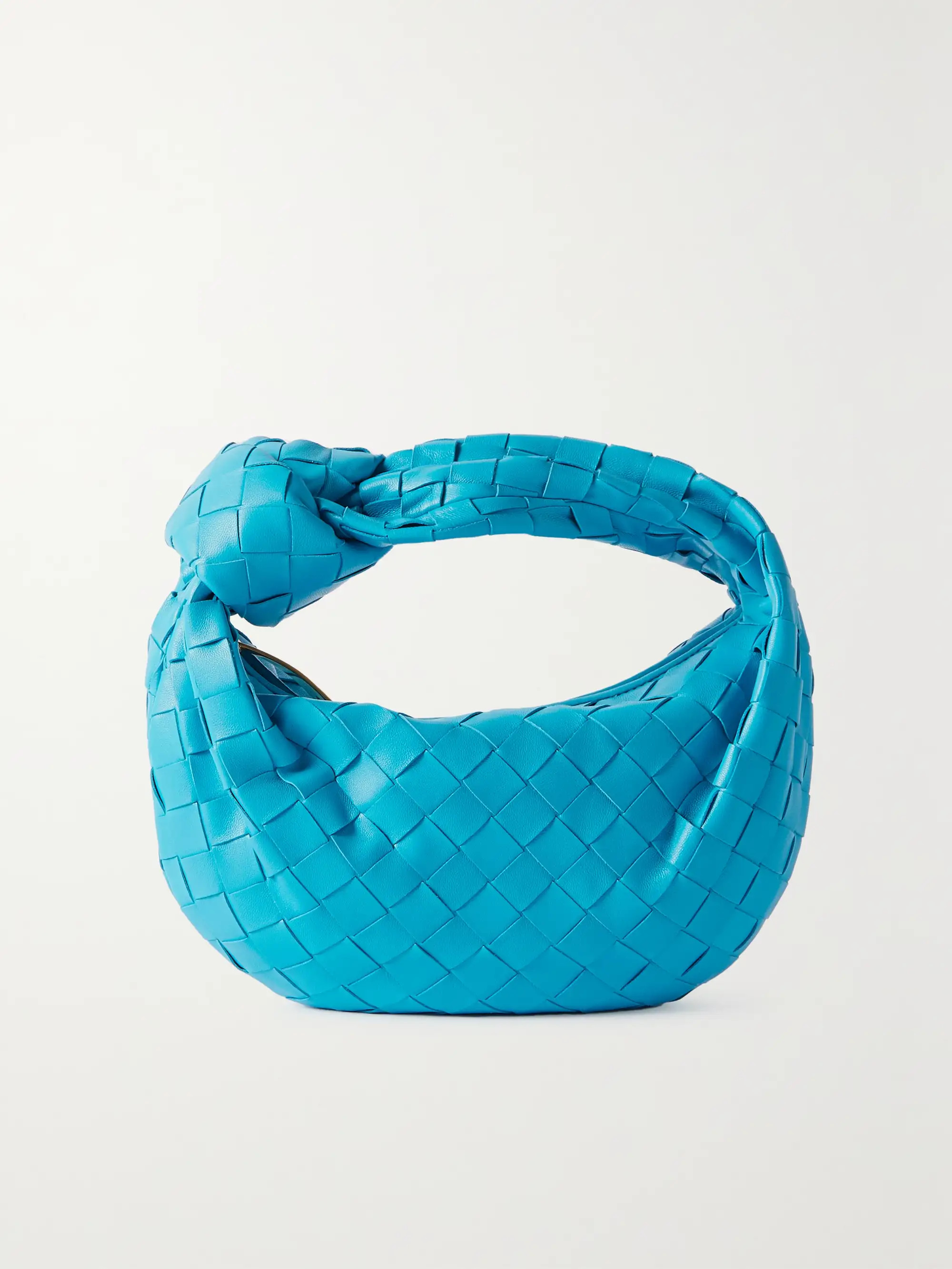 Jodie mini knotted intrecciato leather tote | NET-A-PORTER (UK & EU)