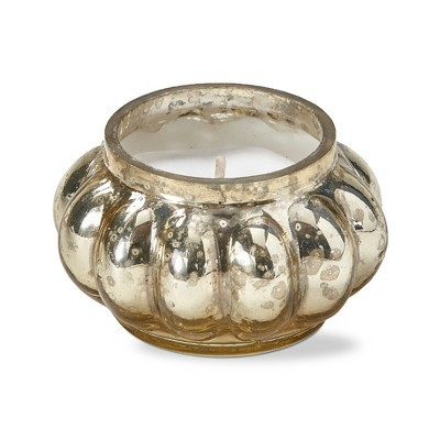 tag Reflection Filled Candle Antique Gold | Target