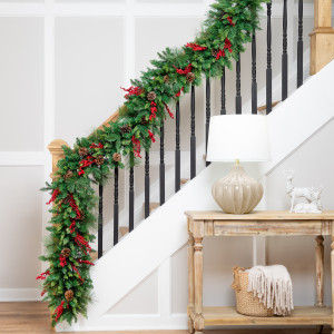 Cypress and Cedar Artificial Christmas Garland - 10' x 15" - Unlit | Christmas Central