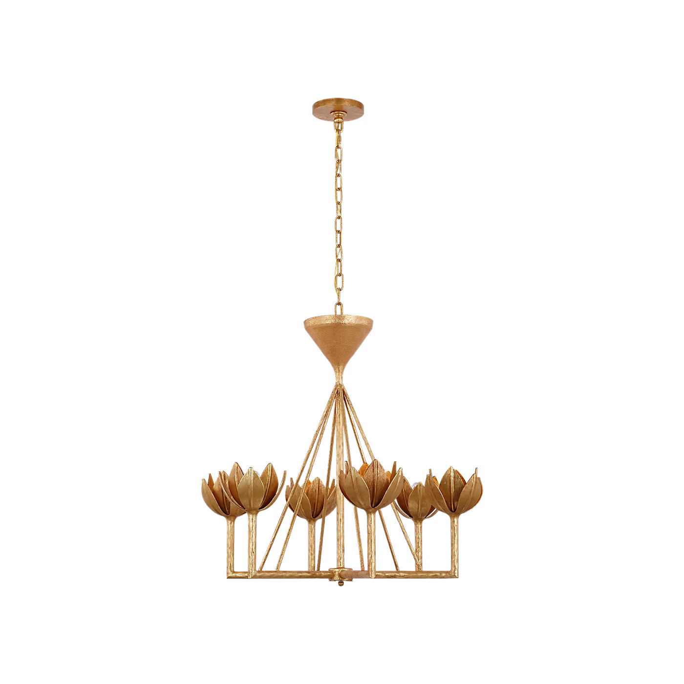 Alberto Small Low Ceiling Chandelier | Visual Comfort