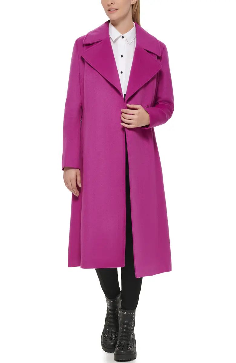 Wool Blend Wrap Coat | Nordstrom