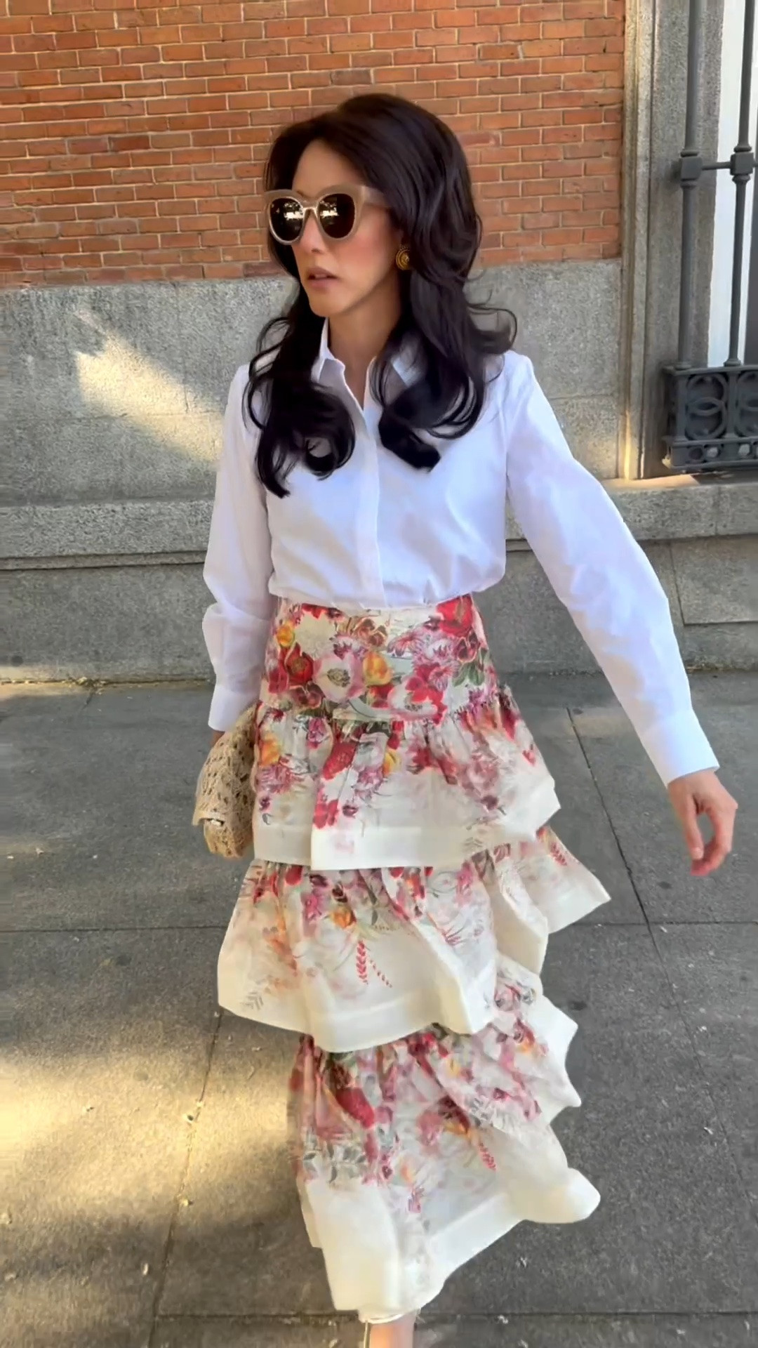 My unpaid partnership with Zimmermann continues 🤭 

In all seriousness nothing beats a crisp white shirt and an elegant statement skirt. Sophisticated, classic and easy, a very Carolina Herrera moment! 

Maxi skirt, summer style, what to wear to a gala in June outdoors, white shirt woman, Zimmermann skirt

#LTKootd #LTKOver40 #LTKgrwm