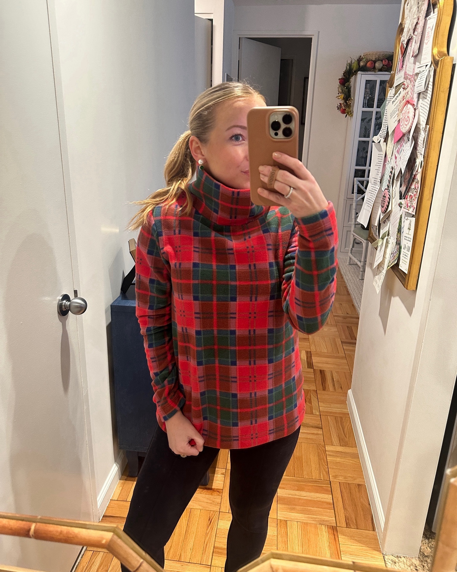 Tartan Dudley Stephens fleece! I’m wearing the XS, true to size. Code AMYXSPANX for the pants! ❤️ #fleece #DudleyStephens #holidaystyle 

#LTKSeasonal #LTKGiftGuide #LTKHoliday