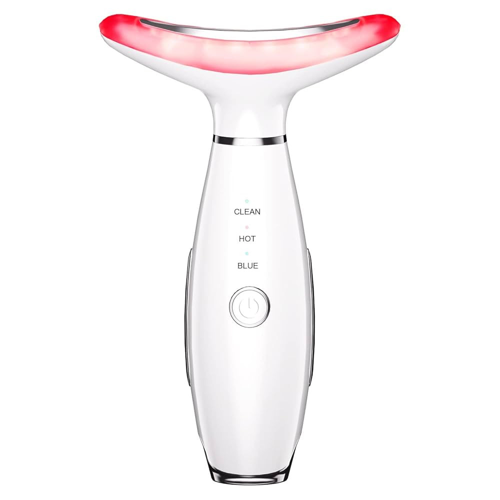 3-in-1 Beauty Massager for Face and Neck, Based on Triple Action LED, Thermal, and Vibration Tech... | Amazon (US)
