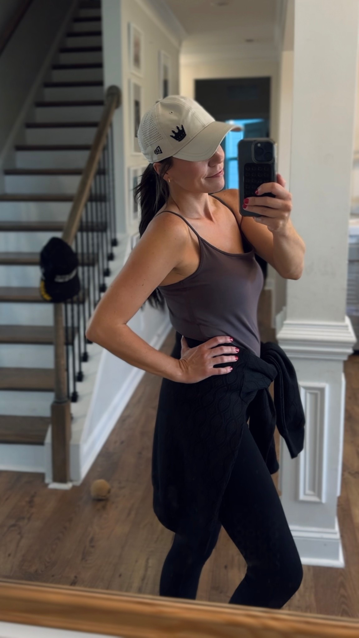 From my boys’ soccer games to the CharlotteFc game- this was so comfortable! My go-to leggings and my new favorite tank- I need it in all the colors. It’s buttery soft! This CharlotteFc crew neck is so cute and this hat is a great neutral. I’ve worn it at some point every day since I got it haha. 

#LTKActive