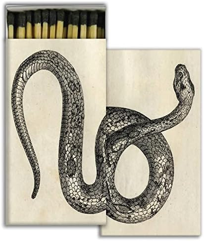 Snake Decorative Matchbox with Wooden Matches - Great for Lighting Candles, fireplaces, Grills an... | Amazon (US)