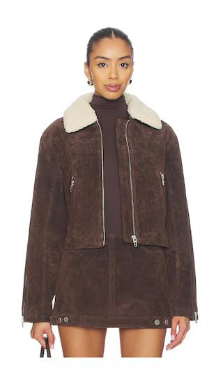 Cropped Jacket in Down To Earth | Revolve Clothing (Global)