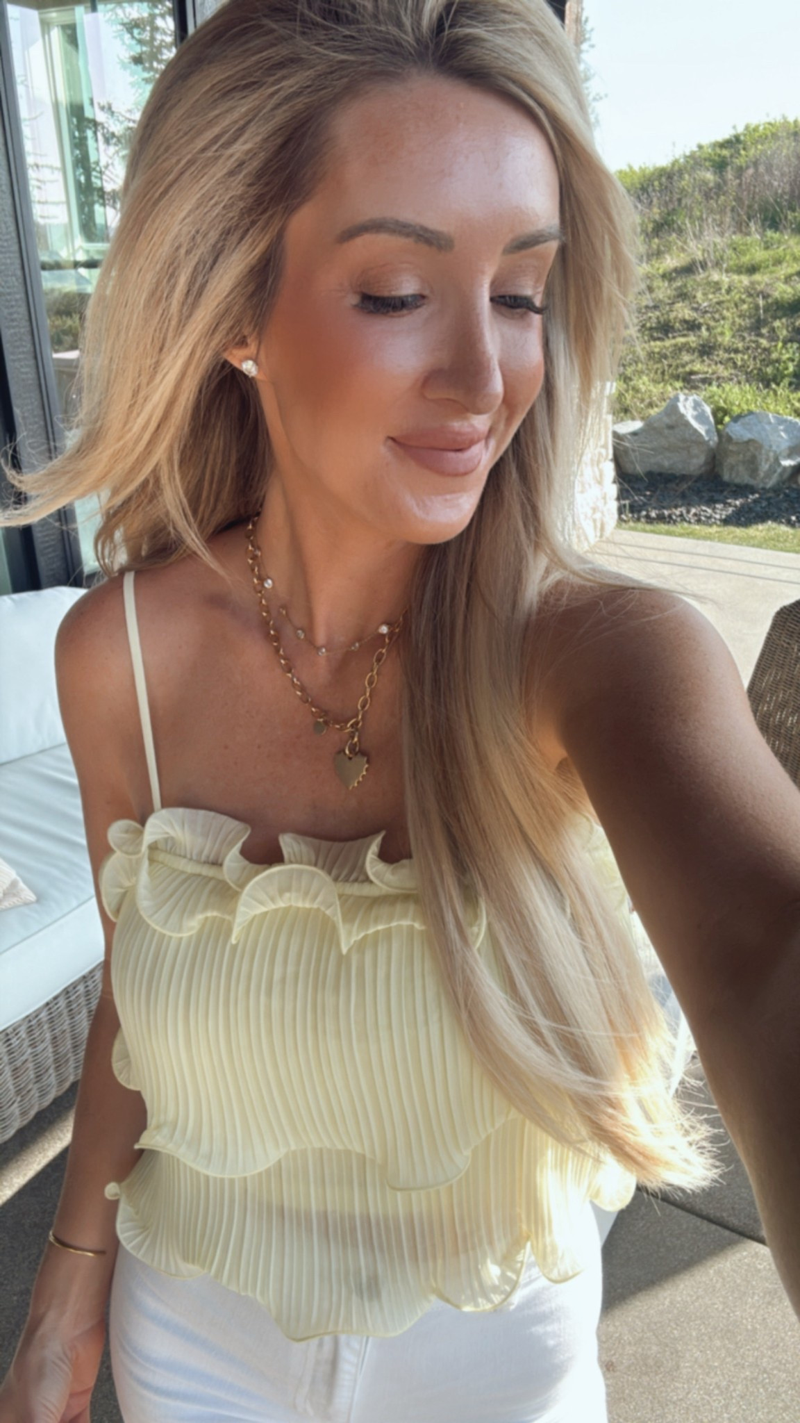 The perfect summer top. Date night look. Spring looks. Yellow tops. Nordstrom  

#LTKStyleTip #LTKSaleAlert #LTKFindsUnder50