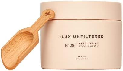 + Lux Unfiltered No 28 Exfoliating Body Polish - Hydrating and Moisturizing Vegan Body Exfoliator... | Amazon (US)