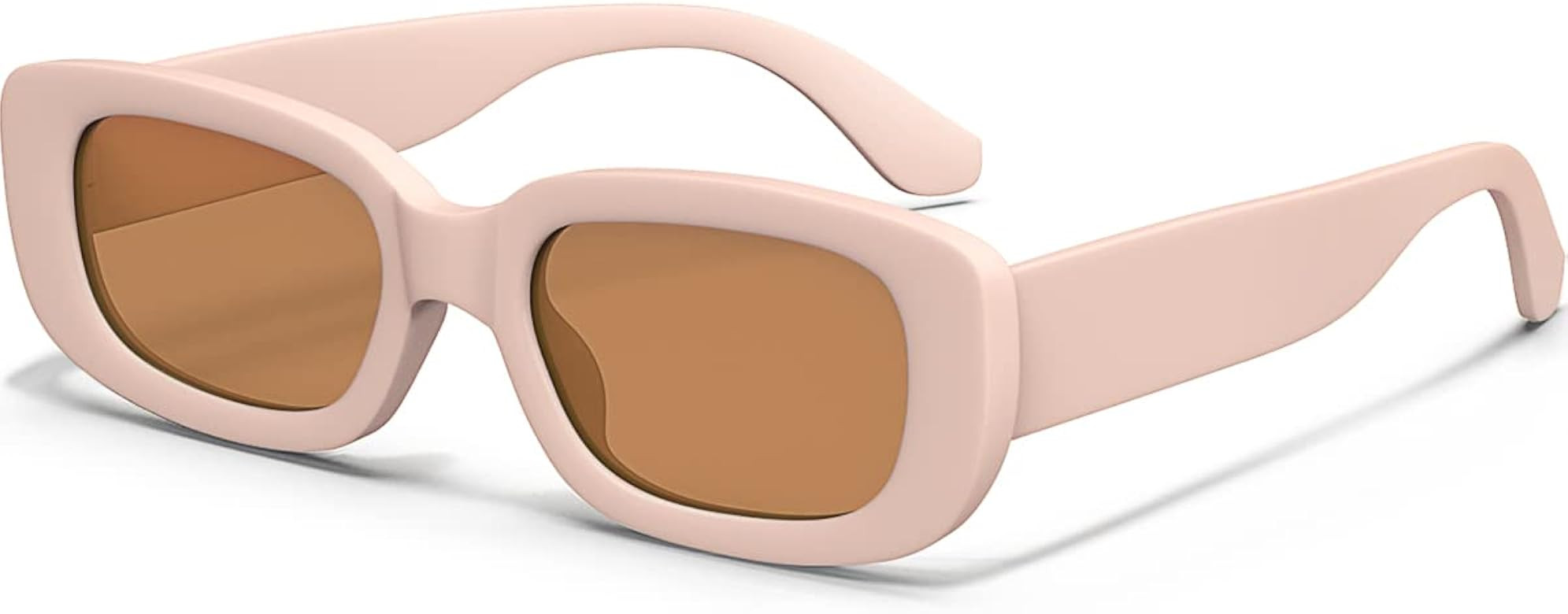 Retro Rectangle Kids Sunglasses 90’s Vintage Fashion Narrow Square Frame Glasses Shades for Gir... | Amazon (US)