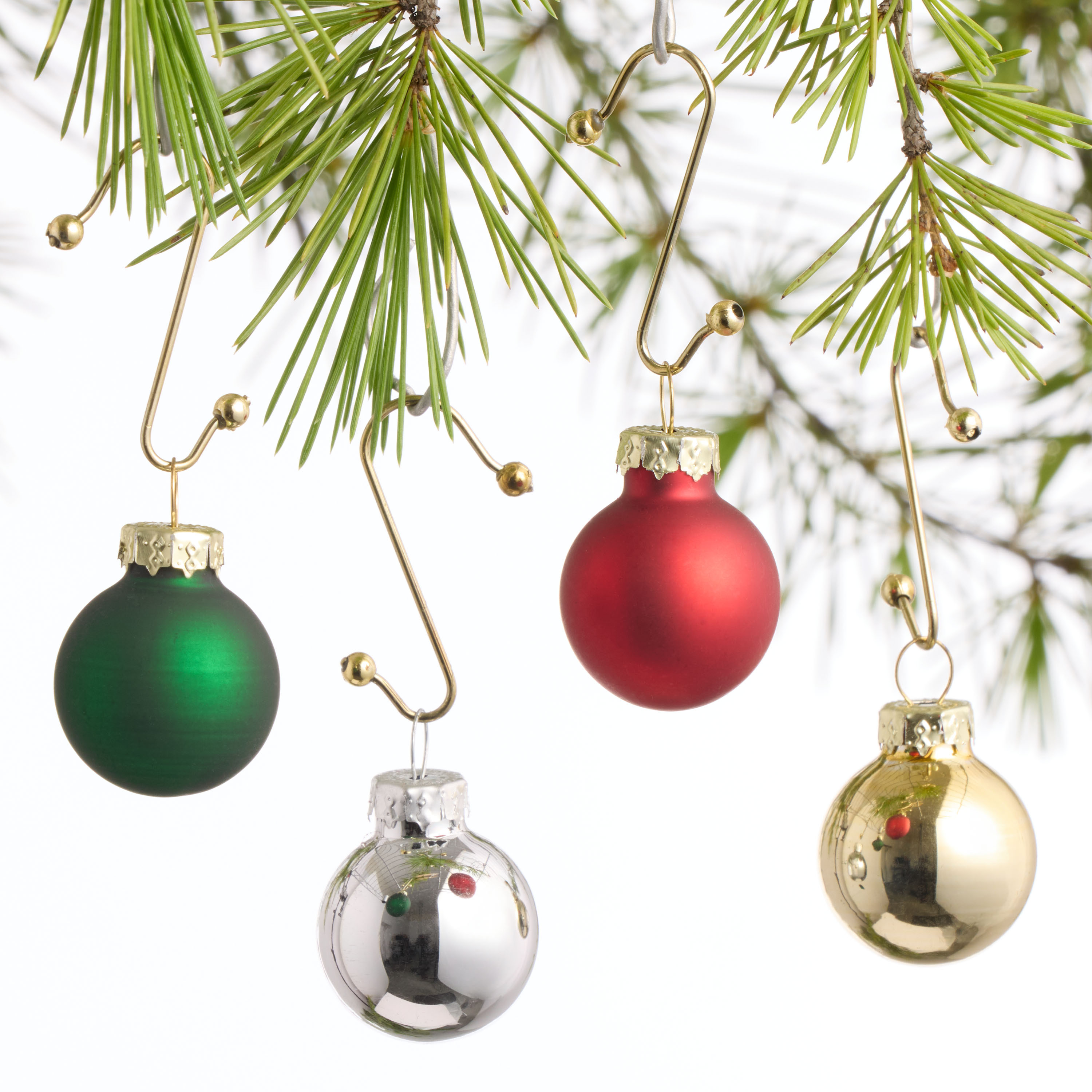 Mini Glass Ball Ornaments 24 Pack | World Market