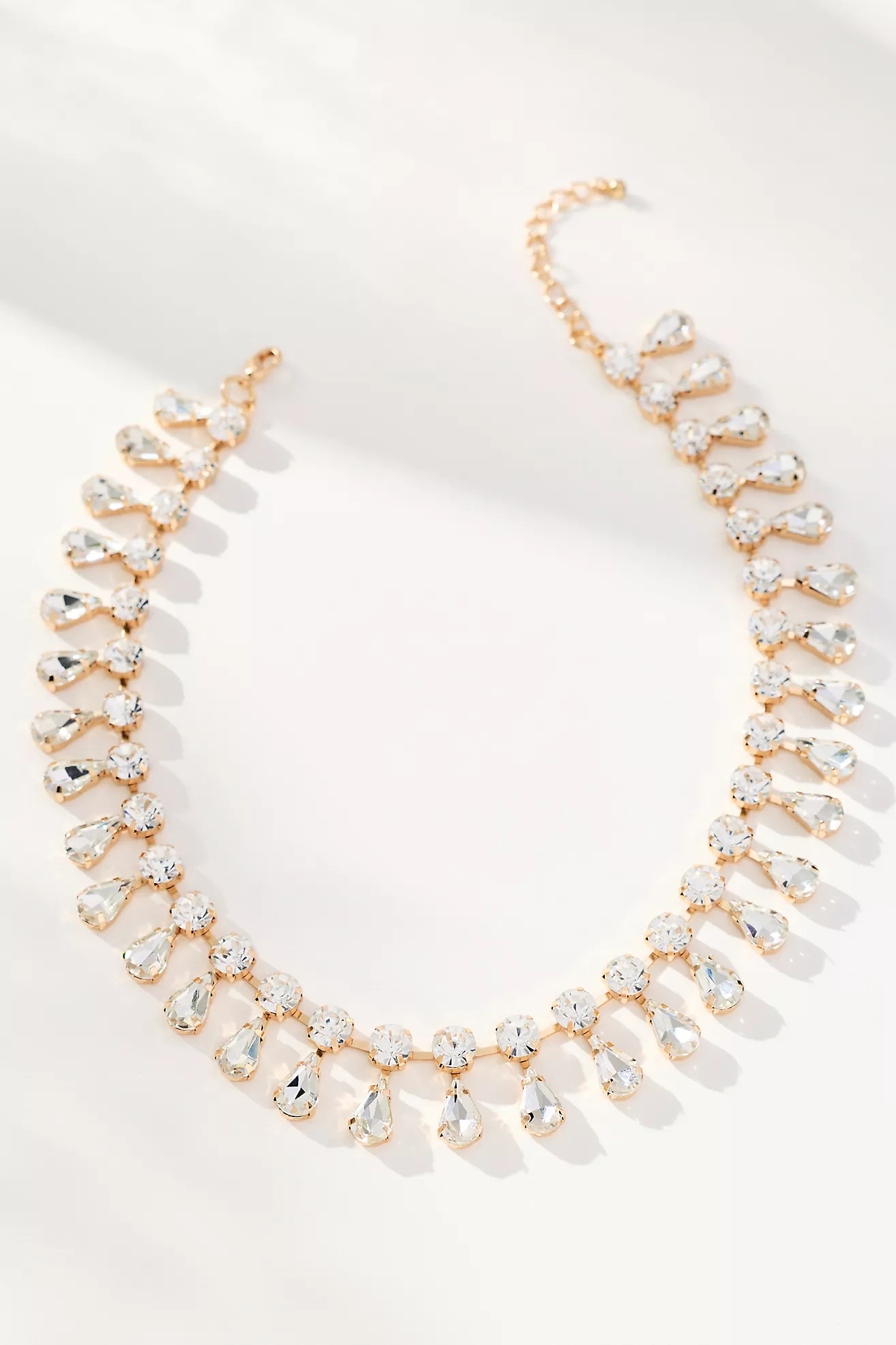 Glam Crystal Collar Necklace | Anthropologie (US)