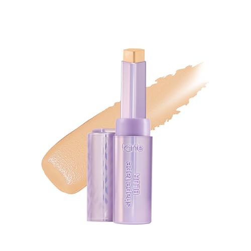 tarte shape tape blur concealer stick - Full Coverage Crease-Proof Makeup, Diamond-Shaped Precision Tip for Instant Eye Lift Effect, 50% Skin-loving Ingredients, Vegan & Cruelty-Free full size, 22N | Amazon (US)