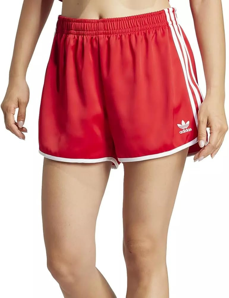 adidas Originals Women's Adicolor 3-Stripes Sprinter Shorts | Amazon (US)