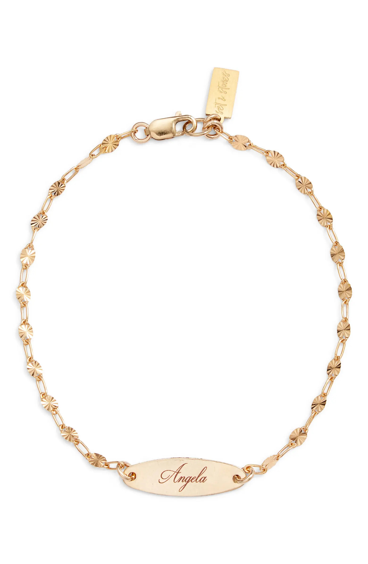 Set & Stones Banks Engravable ID Bracelet | Nordstrom | Nordstrom