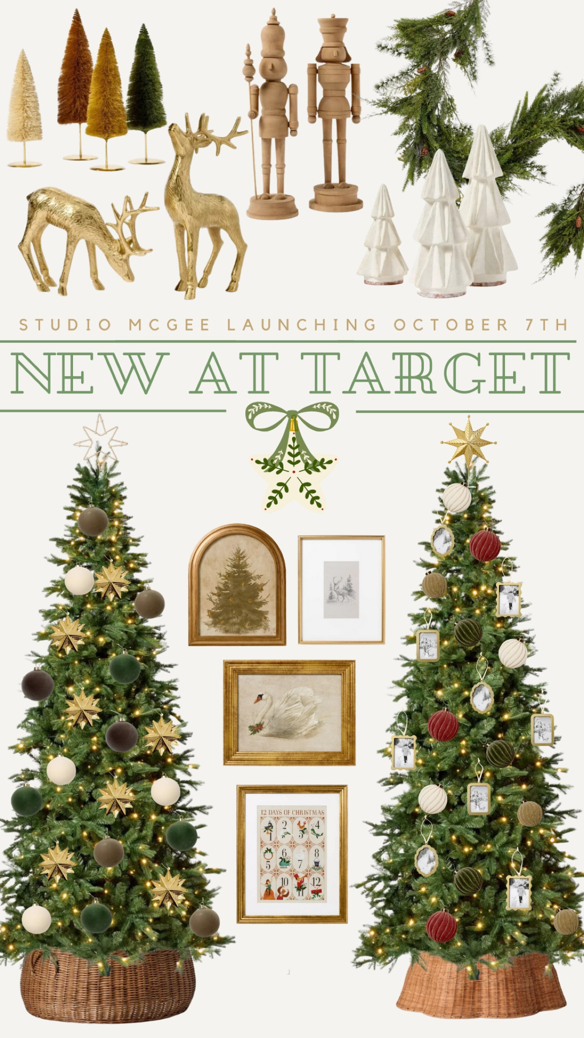 New Christmas Launching October 7th at Target!

THEBLOOMINGNEST studio McGee Christmas cozy decor bottle brush trees ornaments art garland 

#LTKStyleTip #LTKHome #LTKSeasonal
