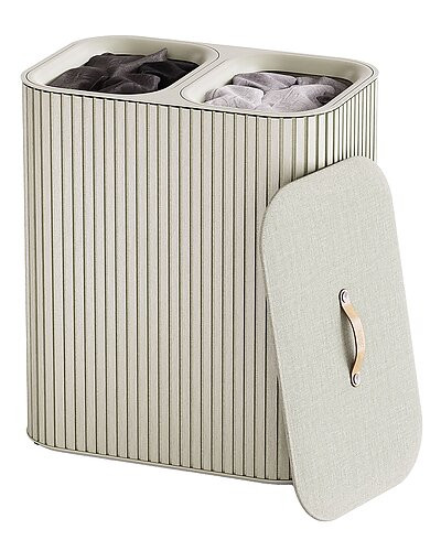Tota Luxe 90L Bamboo Laundry Separation Basket | Gilt & Gilt City