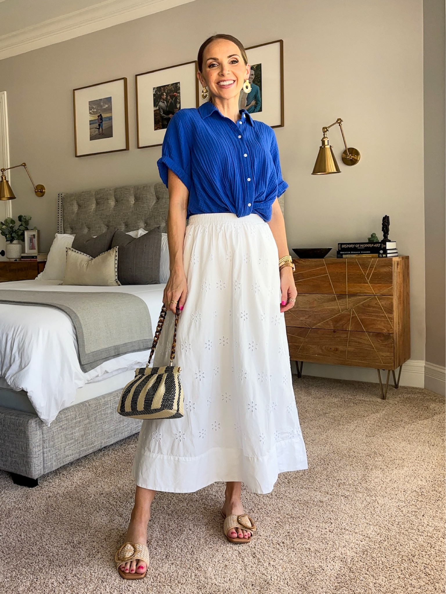 Styling this white eyelet skirt from @target! 🤍♥️ @targetstyle #Target #TargetPartner #ad 

#LTKSeasonal #LTKStyleTip