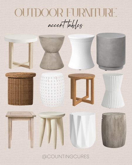 Revamp your home with these minimalist accent tables that are perfect for your outdoor space! Perfect for coffee-lovers!
#springrefresh #neutralfurniture #patioessentials #porchmusthaves

#LTKstyletip #LTKSeasonal #LTKhome
