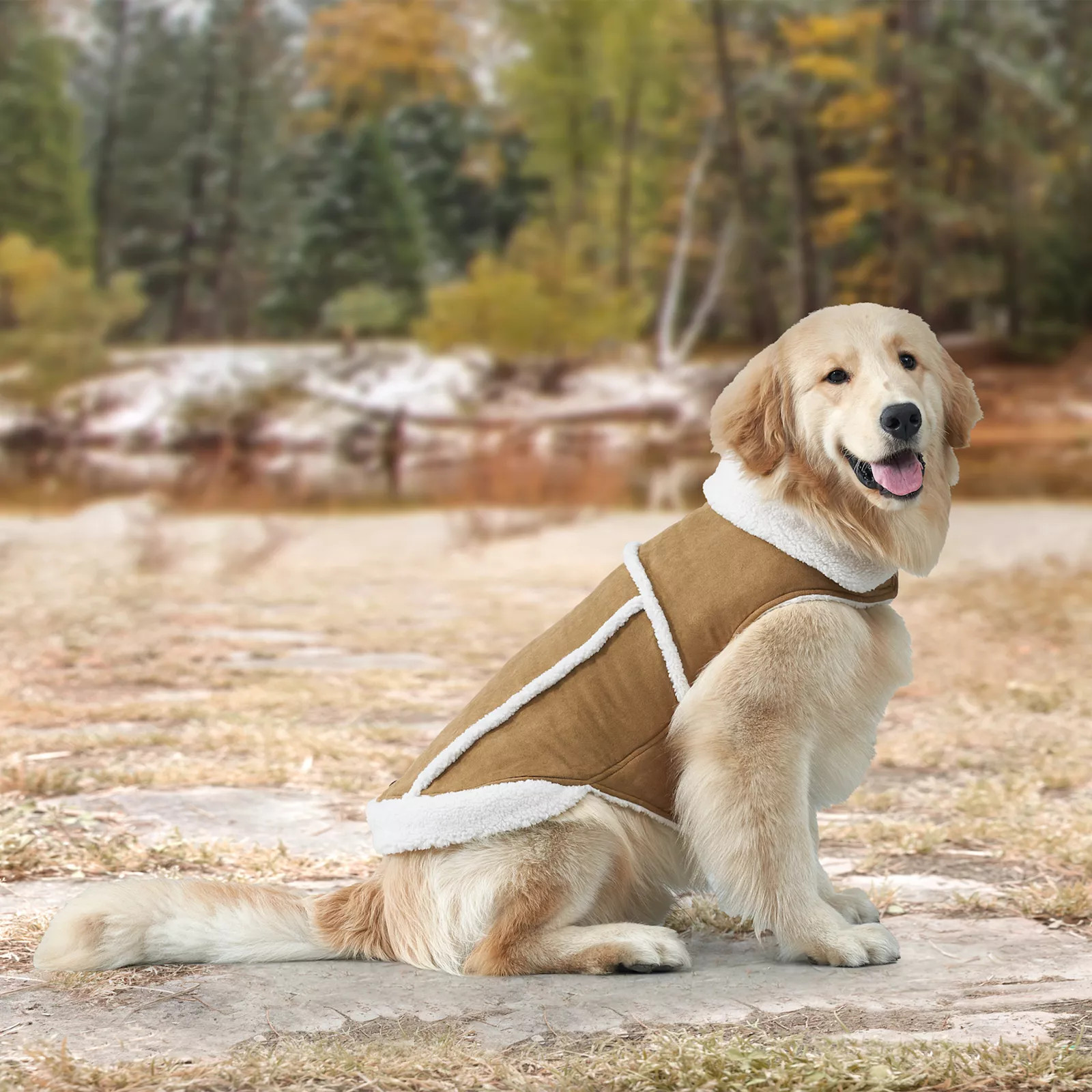 Koolaburra by UGG Rocky Faux Suede Pet Vest | Kohl's