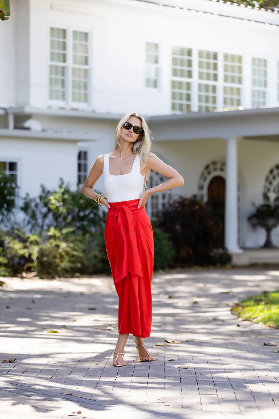 Cartagena Wrap Skirt - Poppy | Julia Amory