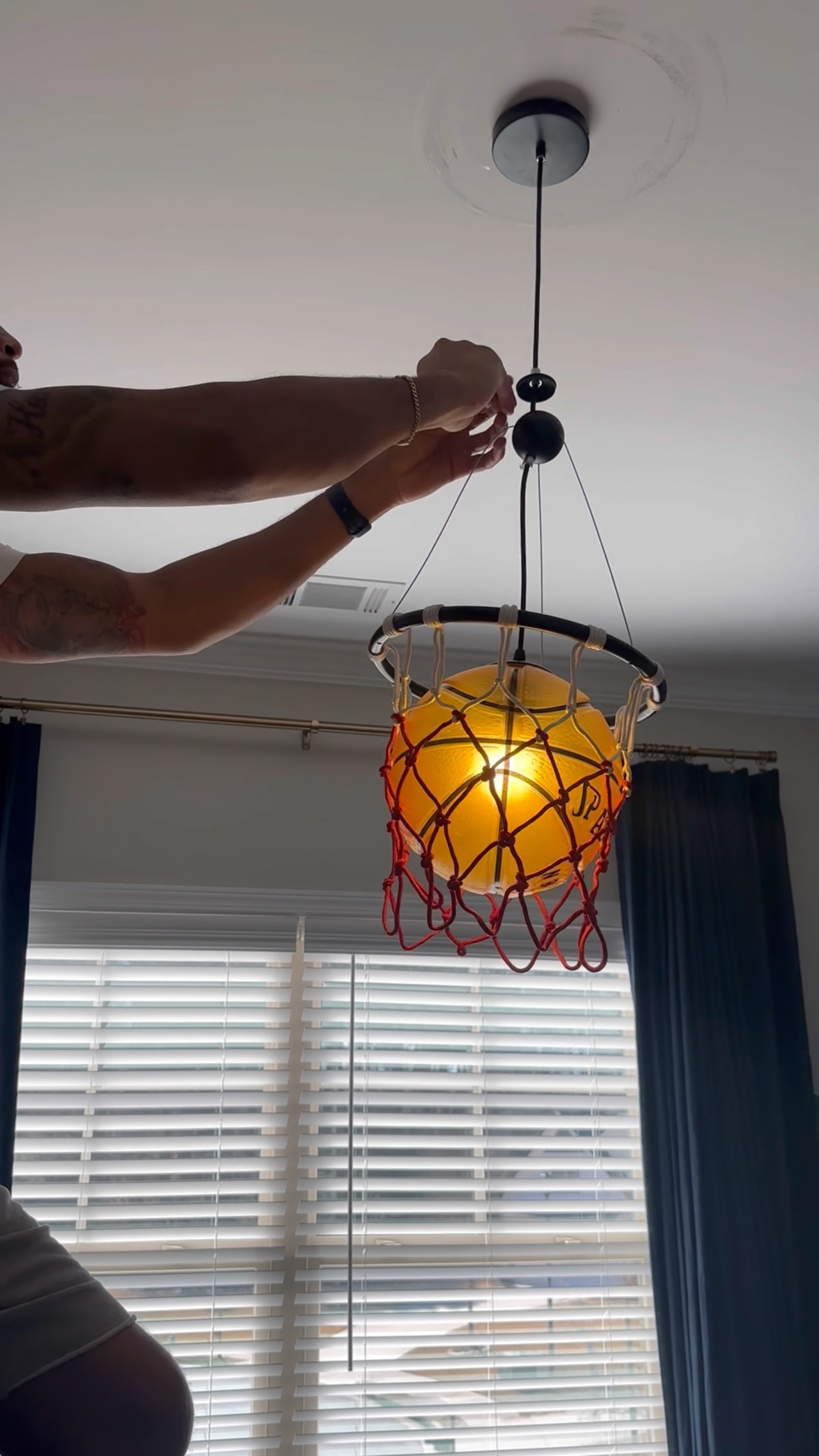 My husband and sister hung our son’s light fixture and it looks so cute! ☺️ 

His Big Boy room is really coming together. Shop this for your space. 

#LTKHome #LTKKids #LTKFamily