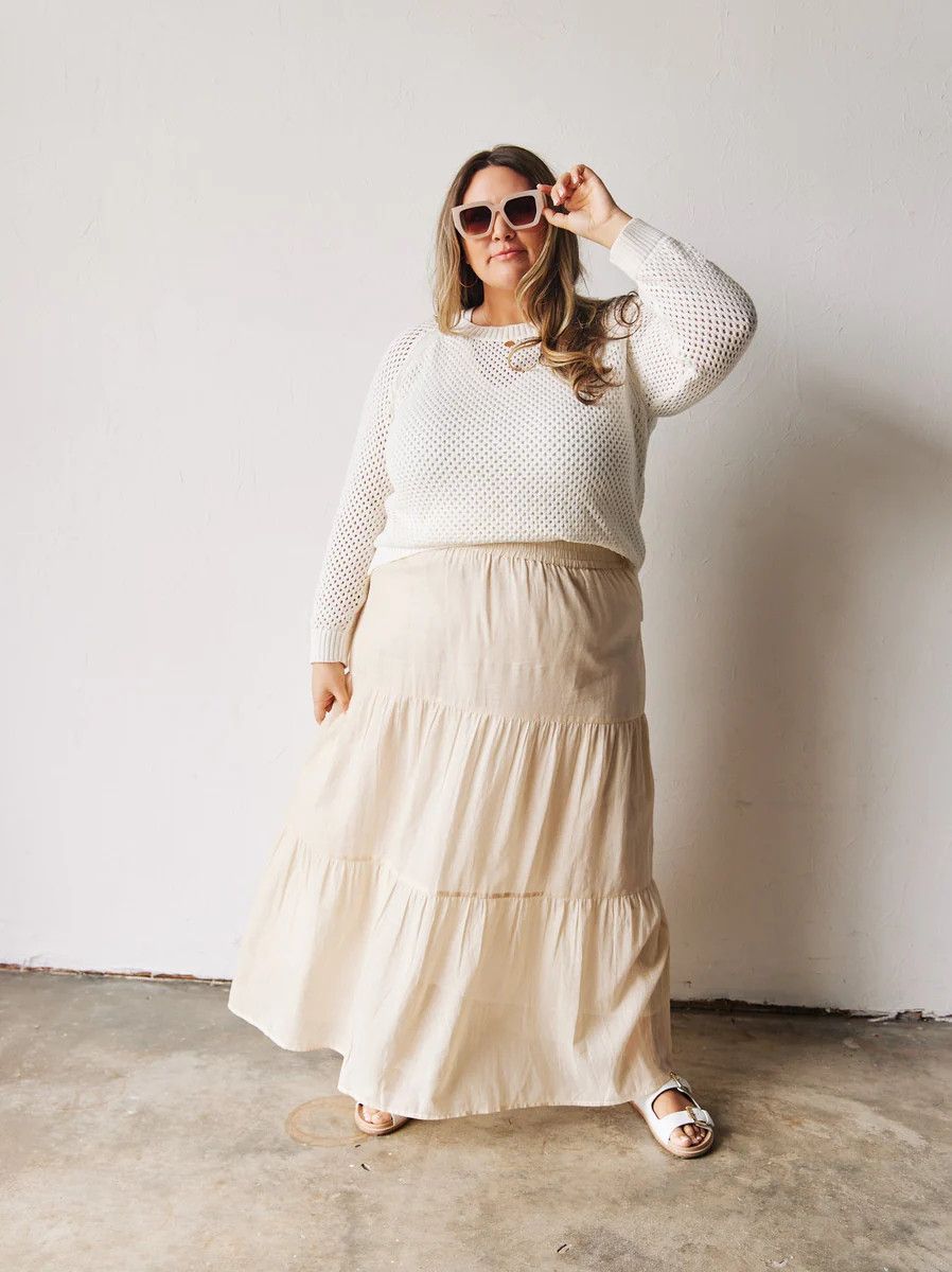 Harper Tiered Maxi Skirt | ABLE Clothing