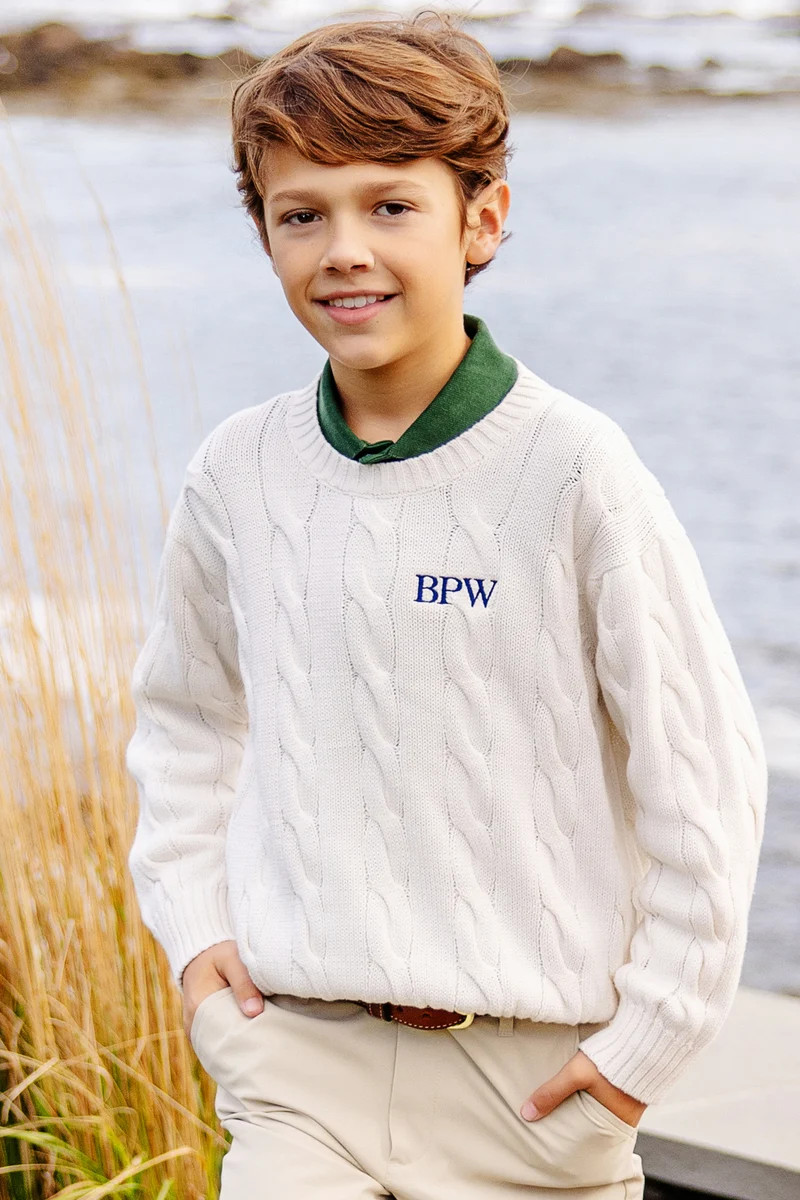 Crawford Crewneck (Unisex) - Palmetto Pearl | The Beaufort Bonnet Company