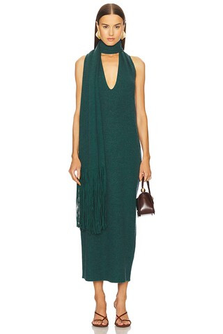 Cult Gaia Jorden Knit Dress in Seamoss from Revolve.com | Revolve Clothing (Global)