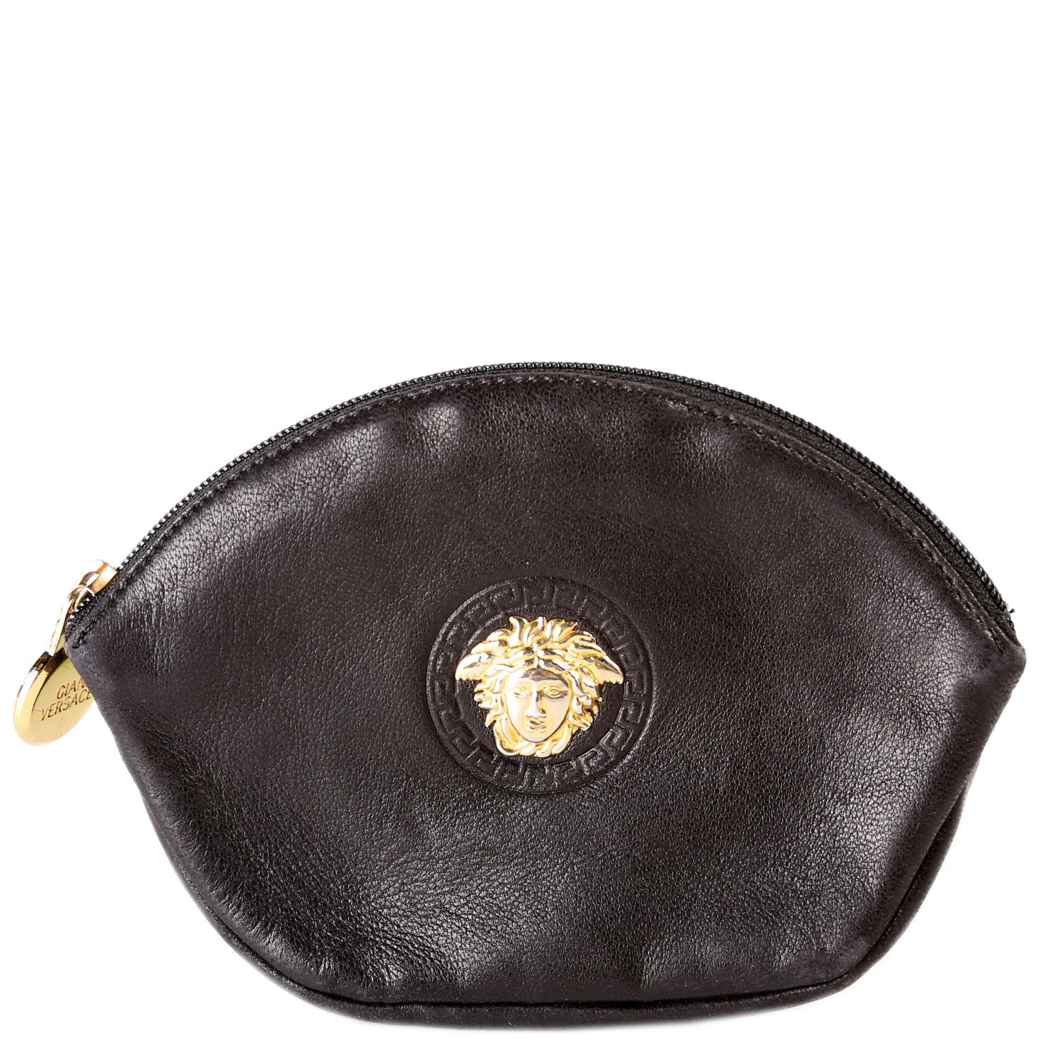 Medusa Mini Zip Pouch Vintage | Keeks Designer Handbags