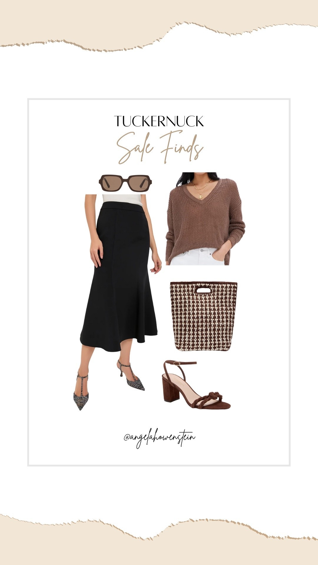 Elevated neutrals that never go out of style. Loving these Tuckernuck sale finds—chic knits, tailored skirts, and statement textures that make fall dressing effortless.

#tuckernuck #ltkstyle #falloutfit #neutrallook #salealert #ltkfinds



#LTKStyleTip #LTKSaleAlert #LTKItBag