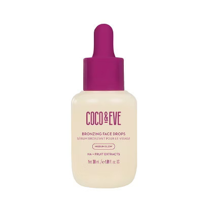 Coco & Eve Bronzing Face Drops - Medium Glow - 1.01 fl oz - Ulta Beauty | Target