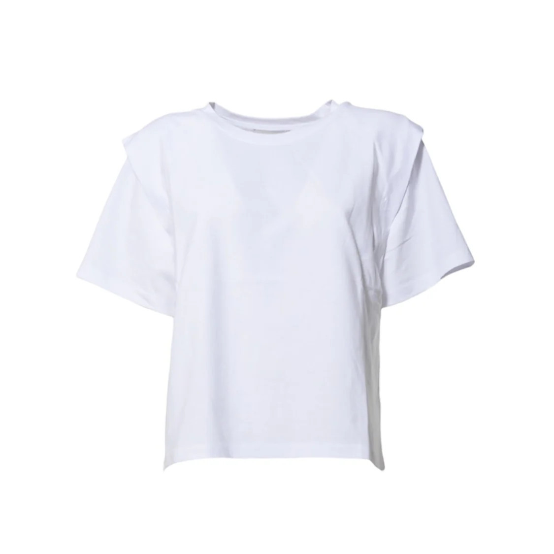 White Cotton Zelitos T-Shirt | Shop Simon