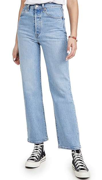 Ribcage Straight Ankle Jeans | Shopbop