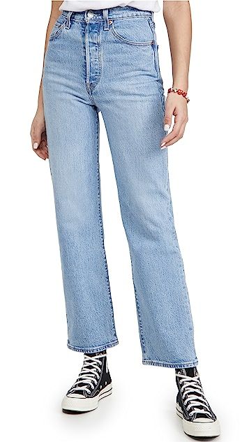 Ribcage Straight Ankle Jeans | Shopbop