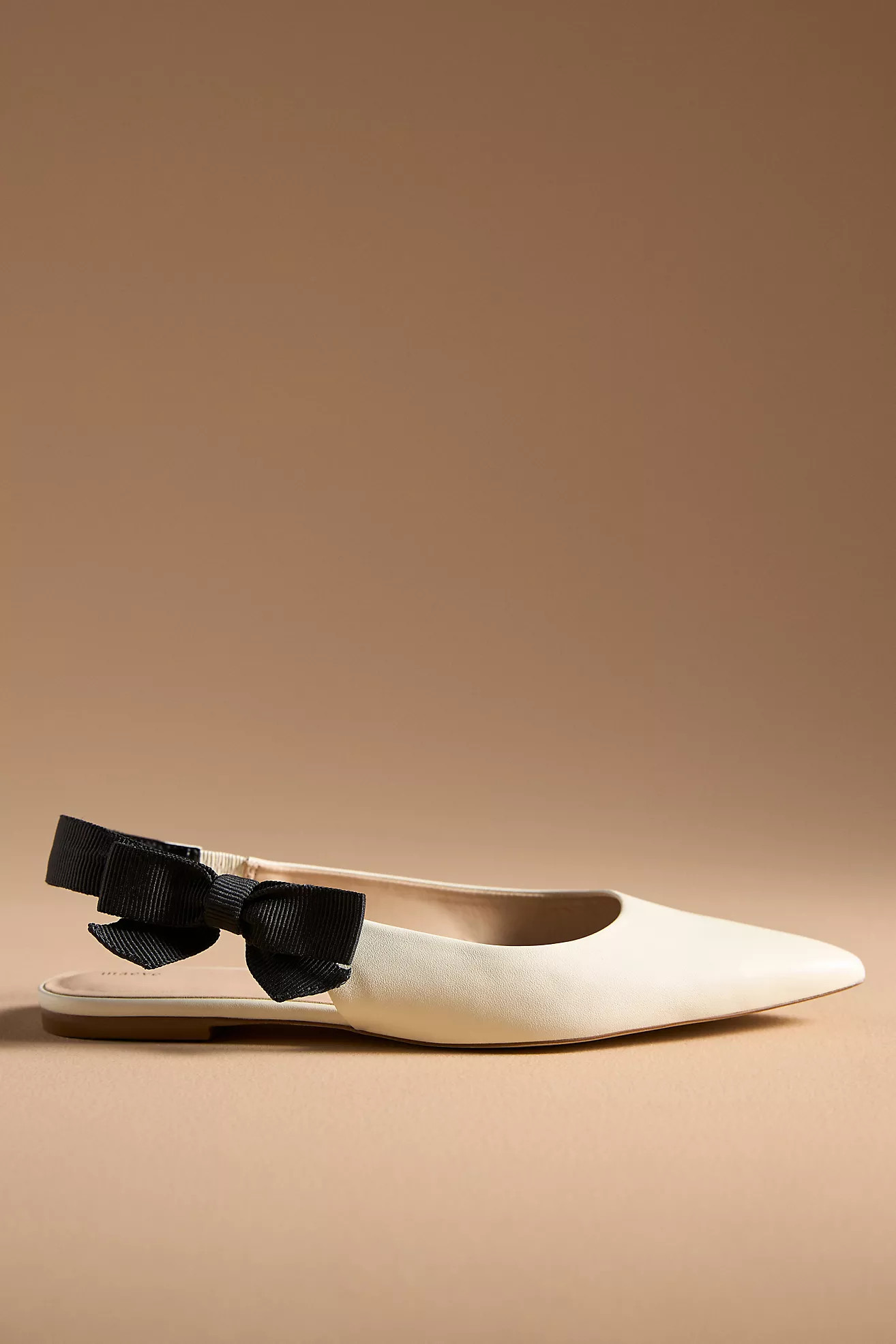 Maeve Side-Bow Slingback Flats | Anthropologie (US)