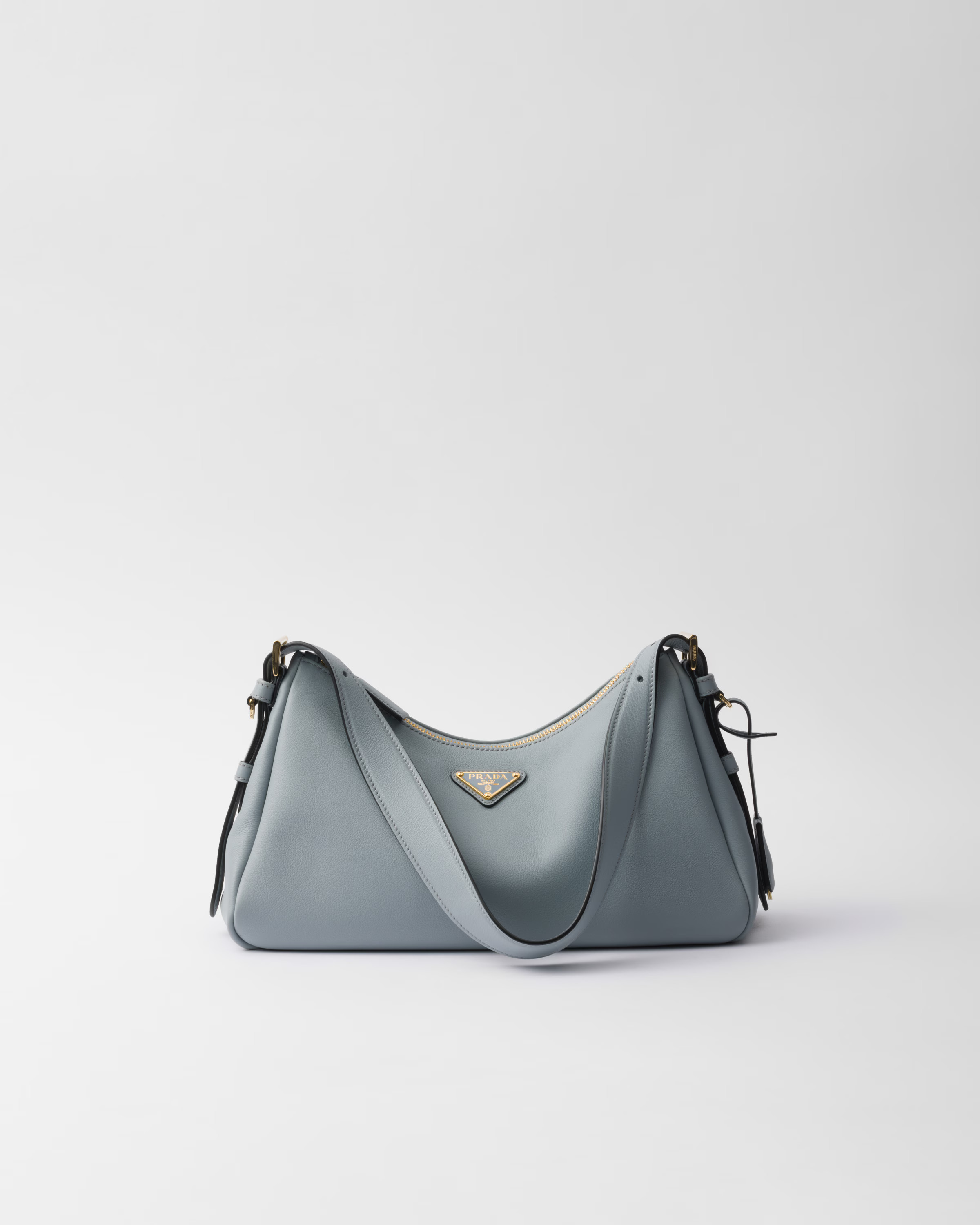 Prada Aimée medium leather shoulder bag | Prada US