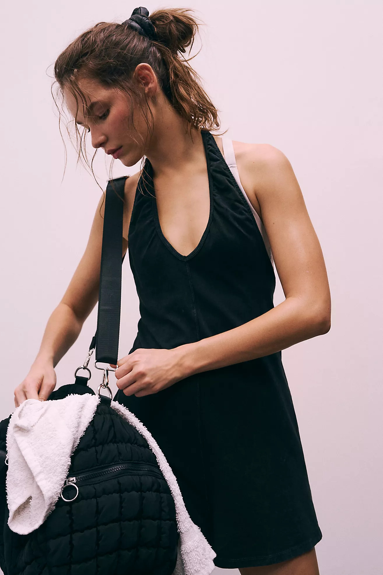 Hot Shot Halter Romper | Free People (Global - UK&FR Excluded)