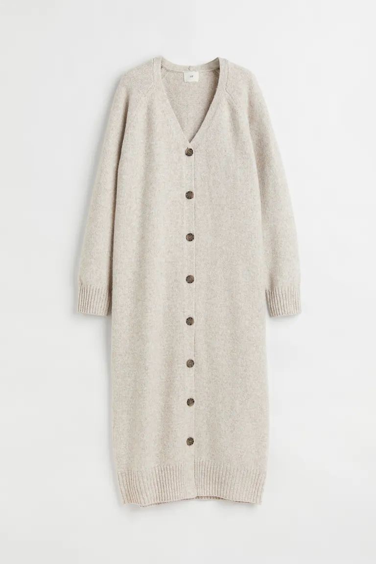 Fine-knit Cardigan Dress | H&M (US)