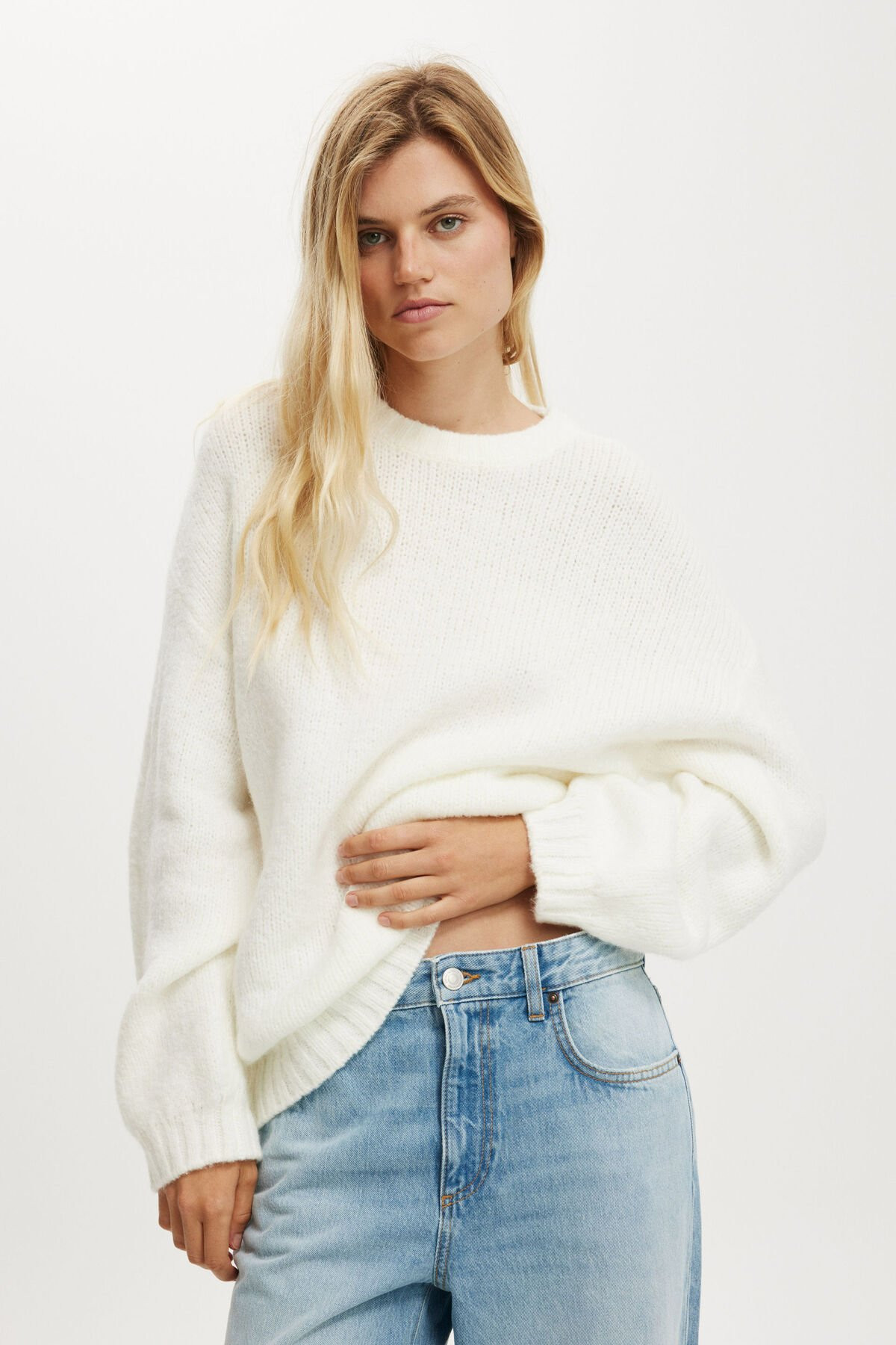 Luxe Crew Pullover | Cotton On (ANZ)