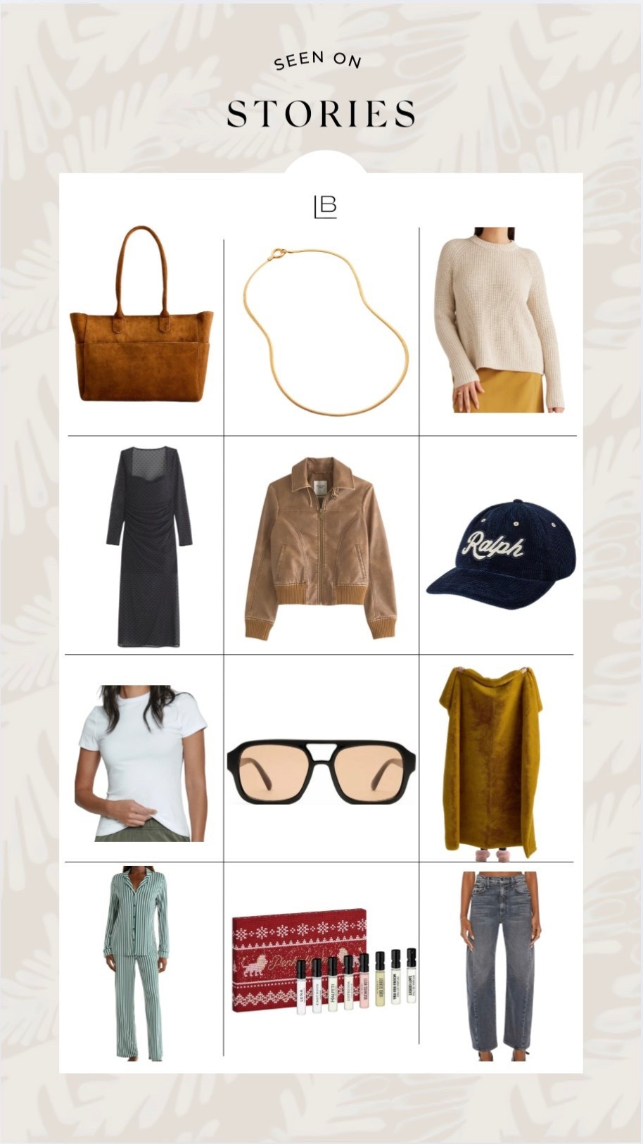 Seen on stories! 

#LTKdayinmylife #LTKGiftGuide #LTKHoliday